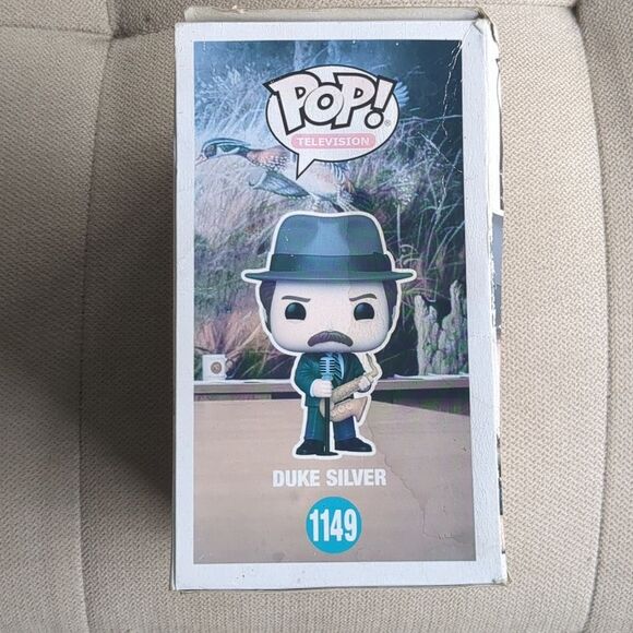 Funko Pop! Vinyl: Television Parks and Recreation Duke Silver 1149 New In Box - Picture 5 of 7